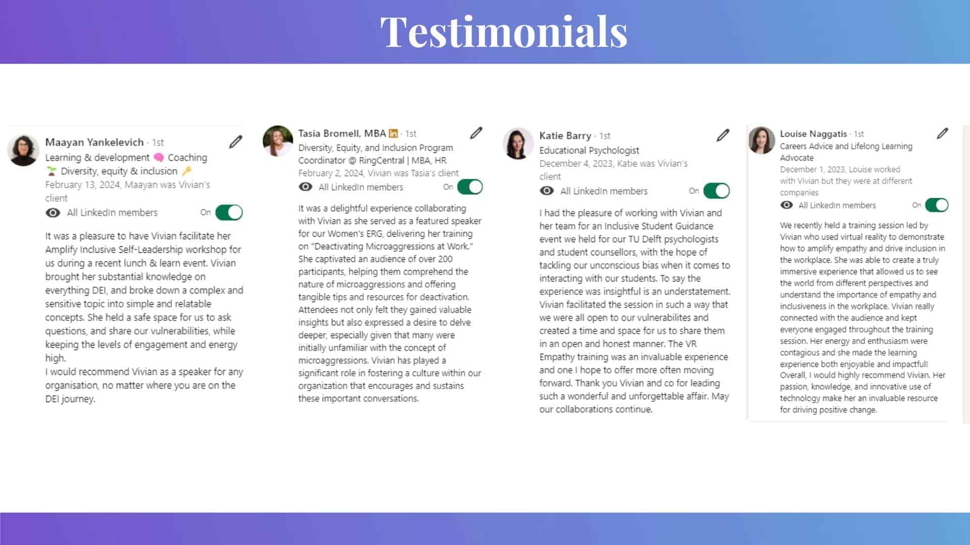 Testimonials Amplify-DEI-Certified-ESDP-Vivian-Acquah-1